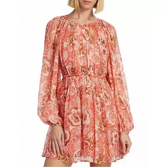Tanya Taylor Dresses & Skirts - TANYA TAYLOR Dress York Lined Guava Multi